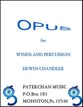 Opus for Winds and Percussion Concert Band sheet music cover